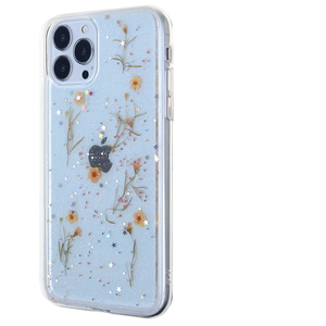 Funda de Teléfono con Flores Secas Naturales en Resina, Hecha a Mano, para iPhone Serie 12, 13, 14, 15, 16 y 17 - Product Image 4