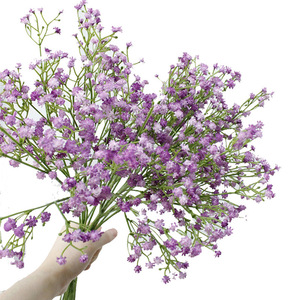 Fiori Artificiali di Gypsophila in Gomma Morbida Effetto Reale per San Valentino, Festa della Mamma, Matrimoni e Decorazioni per la Casa - Product Image 4