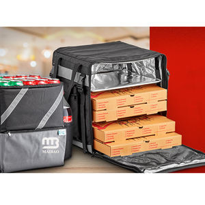 Bolsa refrigeradora aislada de papel de aluminio de moda de lujo, gran capacidad, ligera, logotipo personalizado, patrón impreso, reutilizable, resistente al agua - Product Image 4