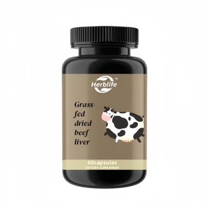 OEM/ODM Private Label Herbal <b>Supplement</b> Natural Beef <b>Liver</b> Capsules Grass Fed Desiccated Beef <b>Liver</b> Capsules for Energy Support - Product Image 1