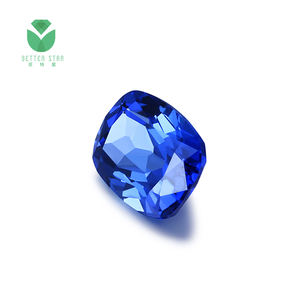 Gema de zafiro azul en forma de cojín para laboratorio, piedra preciosa suelta de 1-5 quilates - Product Image 3