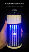 Piège à moustiques électrique rechargeable à grille verticale avec lumière UV pour la lutte antiparasitaire domestique – Vente en gros