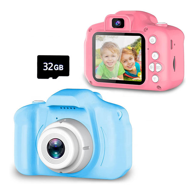 Children Camera Mini Digital Video Camera Educational Toys Kids 1080P Projection Video Camera Outdoor Photography Toy Gifts