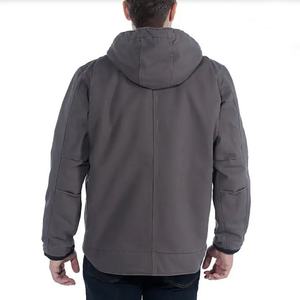 Vestes de travail utilitaires lavées, doublées de sherpa, en toile de coton 100%, chaudes et lourdes, à capuche, personnalisées pour l'hiver |   Fabricant de vestes - Product Image 2