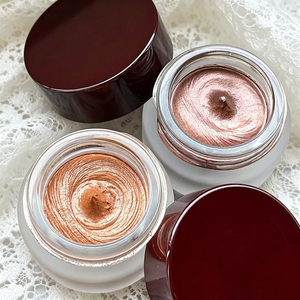 Fard à paupières crème monochrome original hautement pigmenté, scintillant et pailleté, pour le <span class=keywords><strong>maquillage</strong></span> des yeux et du visage des femmes - Product Image 6