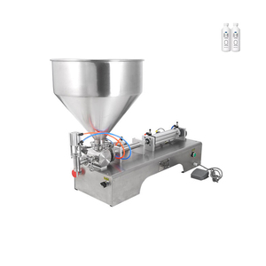 Peanut Butter Cream Jam Sachet Machine Depositing Thick Paste Filling Piston Paste Filling Machine with Mixing Hoppers - Product Image 4
