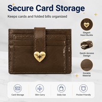 Portefeuille porte-cartes magnétique avec fermeture éclair, pochette à glissière, porte-clés, blocage RFID, accès rapide, organiseur de paiement