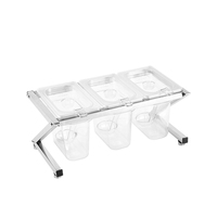 Moderne BEILAIFEI Model 5 PC Plastic Bar Accessoires Set Anti-Slip Herbruikbaar Wasbaar Voorraad Fruit Salade Station Drinkgerei