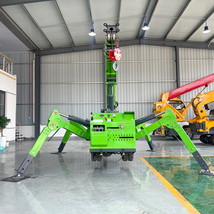 Chất lượng nhà Máy Giá yitaiwei ytw3.0 3 tấn Spider <span class=keywords><strong>Crane</strong></span> Telescopic Boom mini Crawler cần cẩu di động 9.2M nâng chiều cao nhiên liệu thấp - Product Image 4