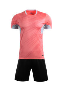 Tùy chỉnh màu xanh đỏ thể dục thể thao cá nhân bóng đá Jersey với Câu Lạc Bộ tên thăng hoa Kỹ Thuật bán trên trống phong cách đồng phục - Product Image 4