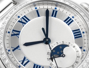 Montres mécaniques de créateur de haute qualité, best-sellers, en argent, avec phases de lune - Product Image 3