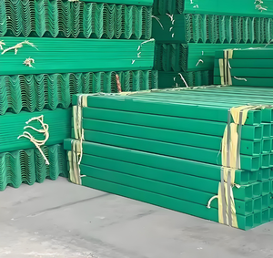 Barrera de Seguridad Vial de Acero Tipo <span class=keywords><strong>W</strong></span> para Carreteras con Superficie Galvanizada por Inmersión en Caliente y Reflectante de Grado Ingeniería para la Seguridad Vial - Product Image 2