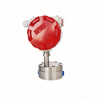 Medidor de Flujo de Turbina de Acero Inoxidable 304 Compatible con OEM, Medición de Líquidos de Alta Viscosidad, Pantalla Digital, Modelo DN4 Roscado