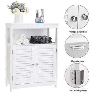 Best Verkopende Opvouwbare Houten Witte Slaapkamer Kast Garderobe Mdf Deur Staal Plastic Home Office Hotel Badkamer Opbergkast - Product Image 5