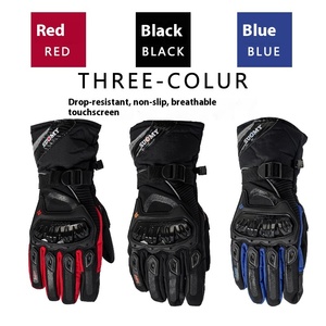 <span class=keywords><strong>Gants</strong></span> de course d'hiver pour hommes <span class=keywords><strong>Gants</strong></span> longs de <span class=keywords><strong>moto</strong></span> imperméables et chauds Anti-chute <span class=keywords><strong>Gants</strong></span> épais tout-terrain d'extérieur - Product Image 3