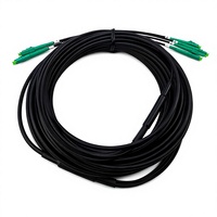 Cable de Fibra Óptica Monomodo Dúplex LC APC, LSZH, Retardante de Llama, Revestimiento de PVC de Alta Resistencia para Conexión de Red en Interiores