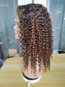 วิกผมลูกไม้แบบ T Lace ขนาด 4x4 รุ่น Bob Curly สี P430 ราคาประหยัด ทำจากผมแท้ 100% - Product Image 3