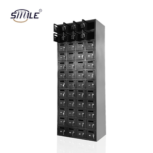 Boîte aux lettres CHNSMILE à 48 compartiments, horizontale, moderne, en acier, antivol, étanche, avec revêtement en poudre, pour bureau, extérieur, encastrée - Product Image 3
