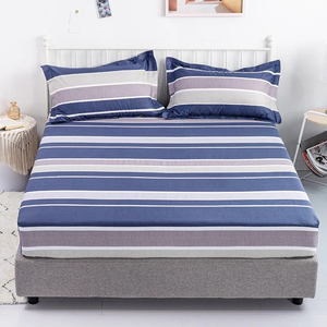 Sábanas Ajustables 100% Algodón, Elásticas, para Todas las Temporadas, Ropa de Cama para Adultos, 500 Hilos, Color Sólido, Uso Hospitalario, Ultra Suaves, Modernas - Product Image 3