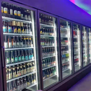 Kit de chambre froide à énergie solaire, entrepôt frigorifique de fleuriste, porte en verre dans la salle de réfrigérateur - Product Image 3