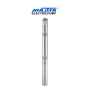 Pompes à eau submersibles électriques pour puits profonds Mastra 3,5 pouces 3 CV en acier inoxydable centrifuges - Product Image 1