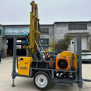 300m 유압 시추공 물 우물 드릴링 장비 물 우물 바퀴 유압 휴대용 드릴링 장비 기계 - Product Image 3