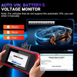 Escáner de Diagnóstico para Autos CRP129E V2.0, Pantalla LCD Roja, Wifi, OBD2, Sistema Completo, Herramienta Universal - Product Image 4