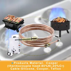 Gas Thermocouple Kitchen Gas Cooking Range Safe Function Thermocouple For Gas Stove