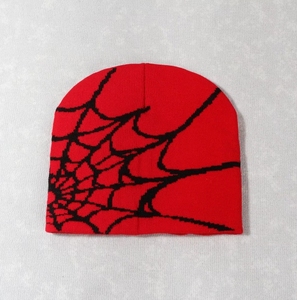Atacado Hot Comércio Exterior Malha Chapéu Tendência Nova Cabeça Aranha <span class=keywords><strong>Web</strong></span> YKH Jacquard Chapéus dos homens e das mulheres - Product Image 6