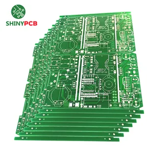 Produttori di circuiti elettronici di progettazione personalizzata FR4 94 v0 scheda pcb rigida a singolo strato laterale