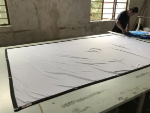 100 pulgadas 8 / 12 / 16 ojales de poliéster con Spandex fiesta Pantalla de proyector Simple - Product Image 5