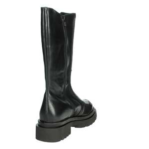 Bottes Chelsea en cuir noir pour femme Manas 3019 - Product Image 3