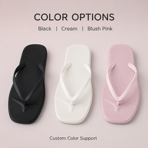 Sandalias <span class=keywords><strong>de</strong></span> <span class=keywords><strong>Plataforma</strong></span> con Tira Delgada y Punta Abierta para Mujer, Color Sólido, Estilo Casual, para Verano, Piscina, <span class=keywords><strong>Playa</strong></span>, con Logotipo Personalizado - Product Image 3