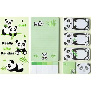 Ensemble de notes autocollantes créatives de dessin animé les plus populaires étiquettes de classification de bricolage ensemble de notes autocollantes mignon personnalisé - Product Image 3