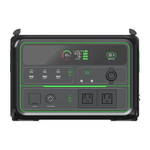 Estación de Energía Portátil de 1200W 1KWh con Batería de Litio Ferrofosfato para Exteriores y Controlador MPPT - Product Image 2