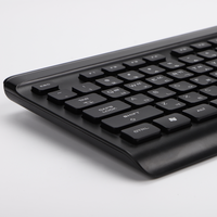 Nouveau clavier USB filaire standard à membrane avec touches chocolat, ultra-mince, plug-and-play, lettres gravées au laser, plus durable, sans clavier physique