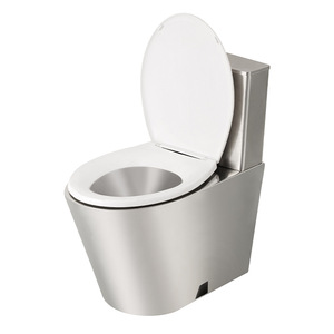 <span class=keywords><strong>WC</strong></span> a Pavimento in Acciaio Inox con Design Moderno e Semplice, Produttori di Ningbo - Product Image 3