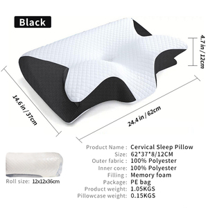 <strong>Custom</strong> JeeBay Ergonomic Soft Memory Foam Bed <strong>Pillow</strong> Modern Cervical Orthopedic Design Comfortable Sleep <strong>Custom</strong> Anti-Decubitus - Product Image 1