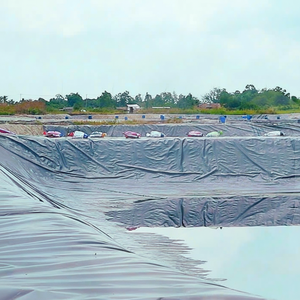 Para la construcción, agricultura KPP HDPE Geomembrana Fácil limpieza y renovación de estanques después de cada ciclo al por mayor - Product Image 1