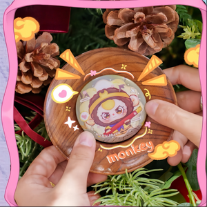 Karikatür Anime Renkli Kör Kutu Rozet Düğme İğneleri Tombul ve Sevimli Kör Kutu Koleksiyon Eşyası Ev Dekoru / Masaüstü Süsü - Product Image 1