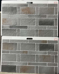 Placage <span class=keywords><strong>de</strong></span> façade en pierre flexible Revêtement <span class=keywords><strong>de</strong></span> mur en briques Revêtement souple Forme <span class=keywords><strong>de</strong></span> briques et <span class=keywords><strong>de</strong></span> carreaux Briques - Product Image 6