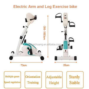 Vélo de rééducation électrique <span class=keywords><strong>d</strong></span>'intérieur, mini-vélo de fitness à pédales pour exercices des jambes, simulateur de cyclisme à domicile - Product Image 2
