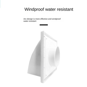QIEXEIN Modern Square Air Conditioner <strong>Vent</strong> ABS <strong>Plastic</strong> Ceiling Air <strong>Vent</strong> <strong>Cover</strong> for HVAC System for Warehouse Living Room Basement - Product Image 3