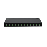 Penjualan Terlaris untuk Kotak Terminasi Serat Optik FTTH 19 Inch Rack Mount 12 Core FC-APC, Peralatan Panel Patch Serat Optik