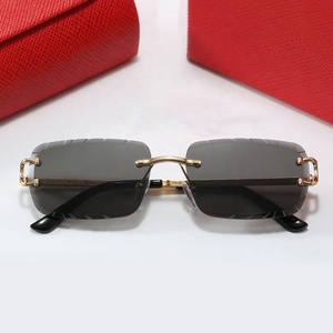 Gafas <span class=keywords><strong>de</strong></span> Sol Modernas 2026 para Hombre y Mujer, Estilo Lujoso, <span class=keywords><strong>Lentes</strong></span> UV400, Gafas <span class=keywords><strong>de</strong></span> Sol <span class=keywords><strong>de</strong></span> Diseñador con Caja Original - Product Image 3