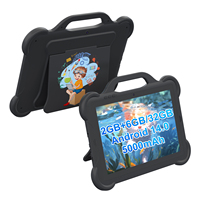 Tableta para niños de 10,1 pulgadas con WiFi Últimas aplicaciones educativas de Android 2GB Ram + 6GB Flash 32GB Tableta de aprendizaje para niños