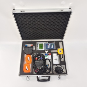 水試験装置用の流量計トランスデューサーポータブル超音波流量計の大きなクランプ - Product Image 5