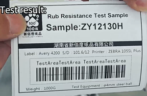 Ngựa vằn nhựa sáp truyền nhiệt Ribbon 110mm x 300mm ROHS chứng nhận chống xước cho ngựa vằn máy in - Product Image 4