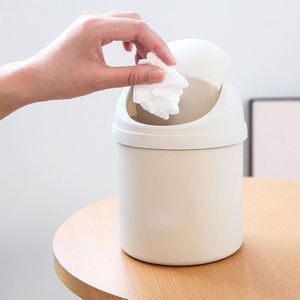 Custom Mini Desktop Trash <b>Bin</b> 2026 Multi-Color Candy Personal Office Desk Waste Can With Lid for Home Use - Product Image 6