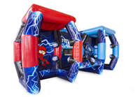 Jeu de combat gonflable Ninja IPS Lvfrog pour l'extérieur et l'intérieur, avec matériau PVC et couleur personnalisable pour enfants et adultes